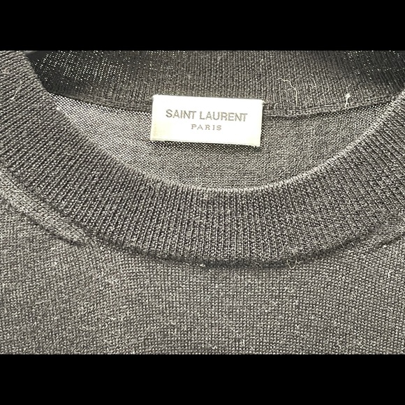Saint Laurent distressed sweater - Picture 3 of 10